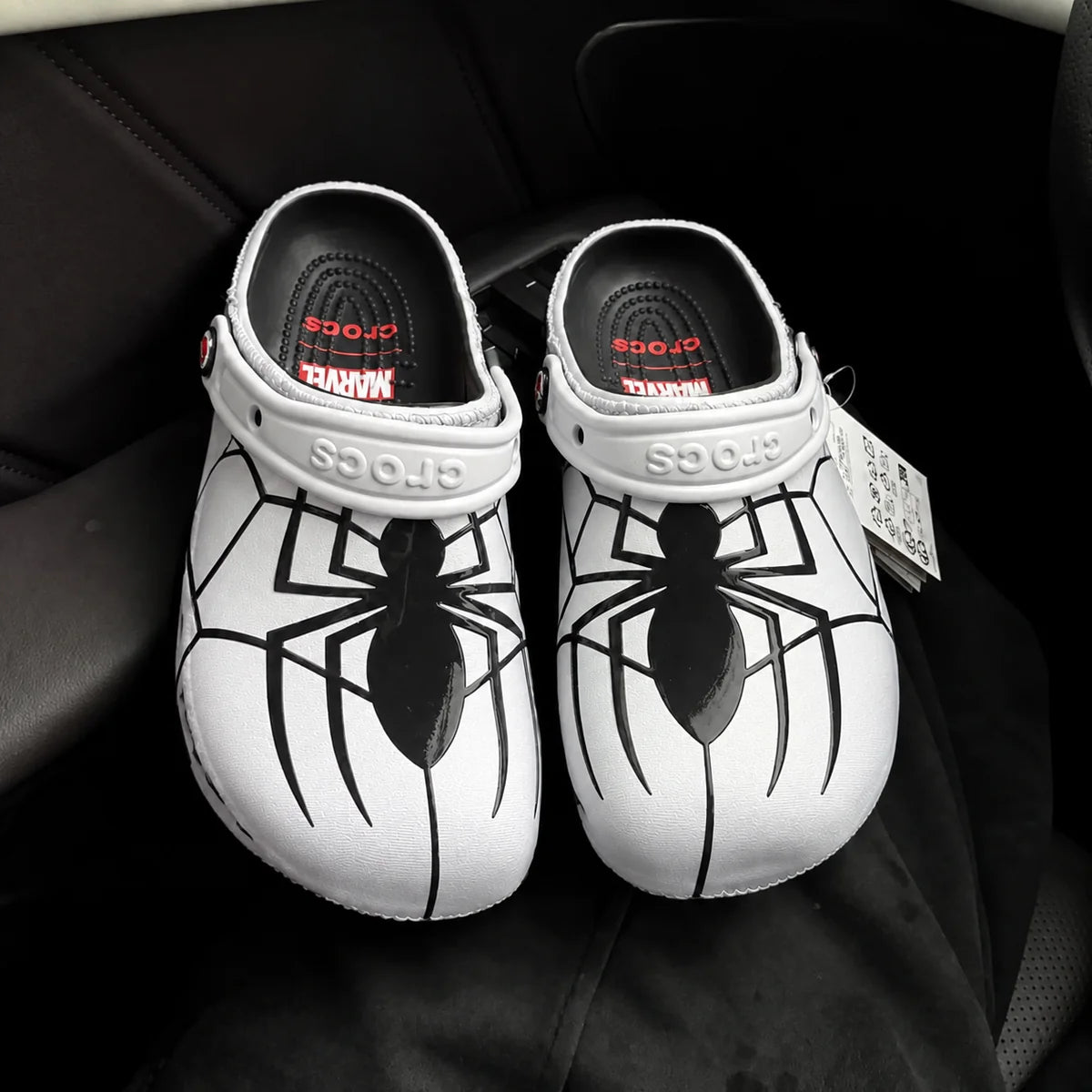 Crocs Édition Spider-Man - Blanc