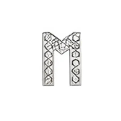 PIN’S LETTRE MÉTAL