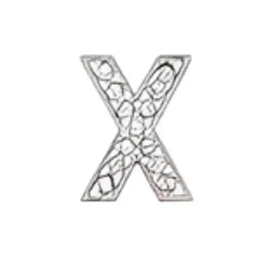 PIN’S LETTRE MÉTAL