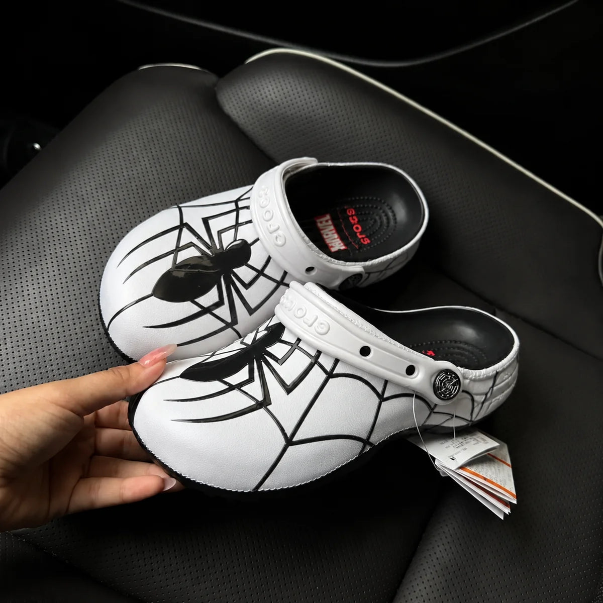 Crocs Édition Spider-Man - Blanc
